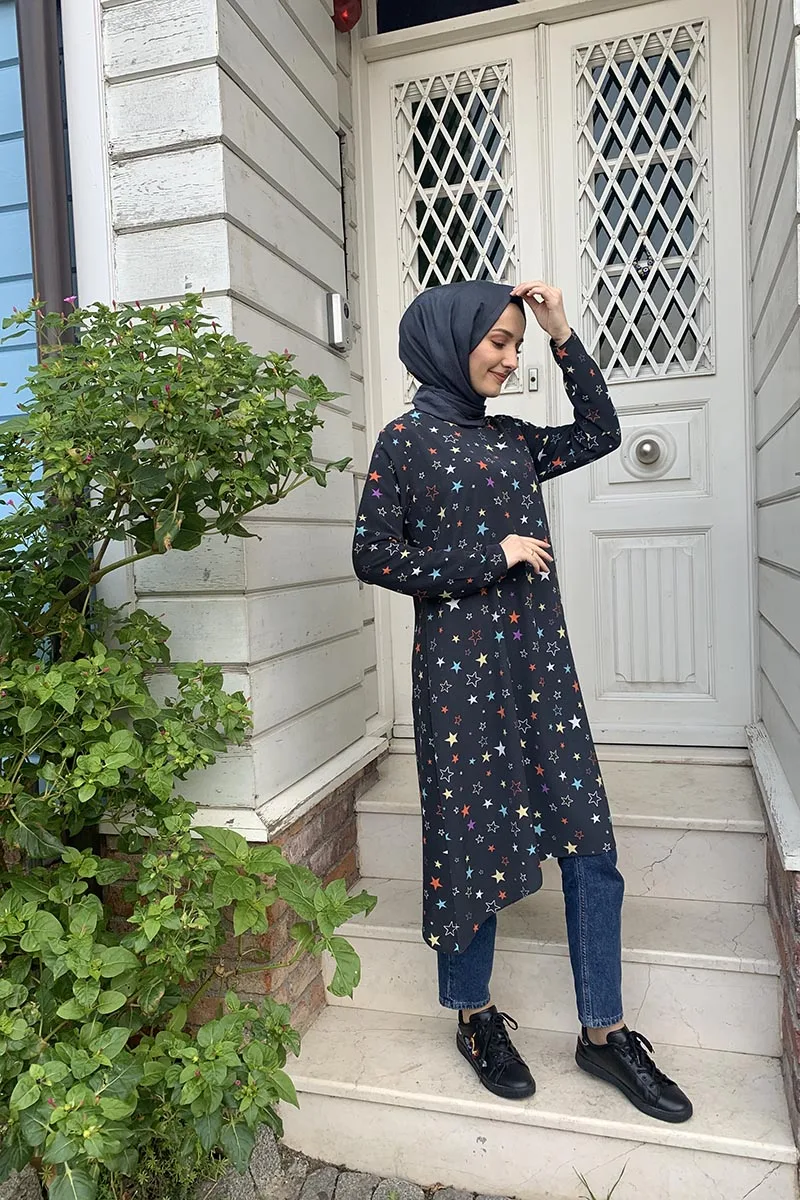 New Fashion Patterned Asymmetrical Tunic Abaya Cap Hijab Muslim Long Dress Hijab 100% Made in Turkish Maldives Dubai Africa
New Fashion Patterned Asymmetrical Tunic Abaya Cap Hijab Muslim Long Dress Hijab 100% Made in Turkish Maldives Dubai Africa