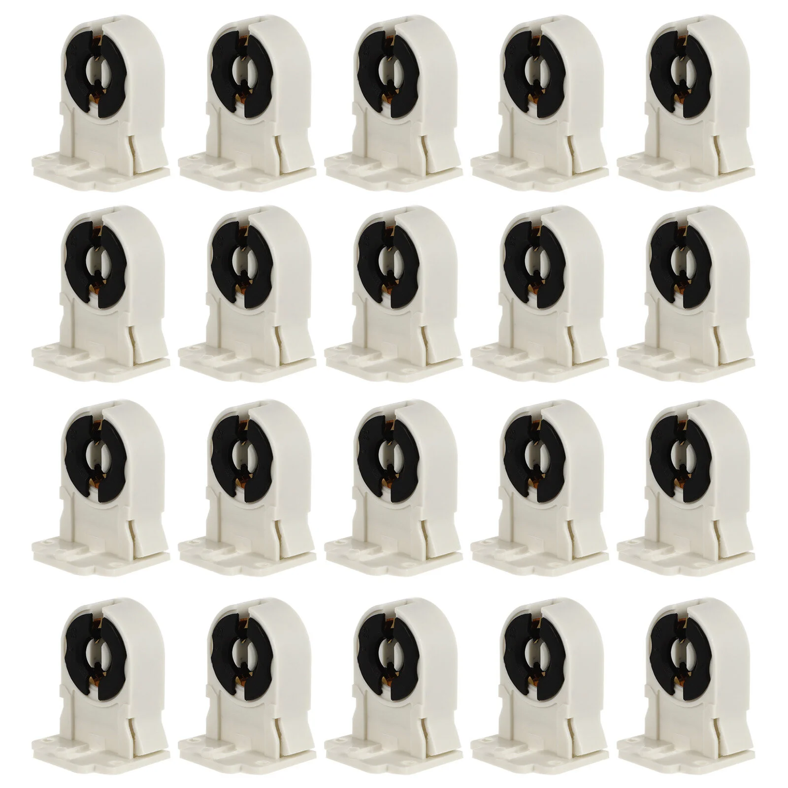 20PCS Screw Type Lamp Holder Non- shunted Lamp Base Tombstone Light Socket for G13 Fluorescent Tube
20PCS Screw Type Lamp Holder Non- shunted Lamp Base Tombstone Light Socket for G13 Fluorescent Tube