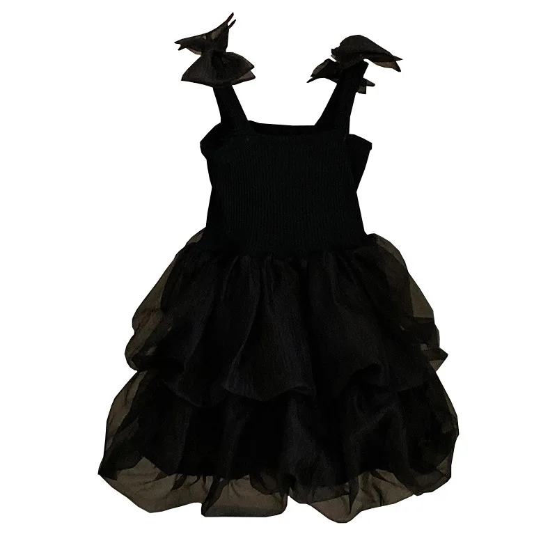 Korean Version of Kids Dresses 2023 Summer New Girls Fashion Sleeveless Bow Princess Party Dress
Korean Version of Kids Dresses 2023 Summer New Girls Fashion Sleeveless Bow Princess Party Dress