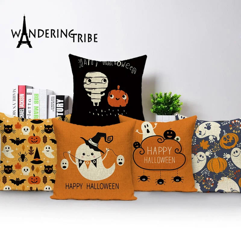 2022 New Halloween Trick or Treat Print Party Use Pillowcase Pumpkin Ghost Home Decor Bed Sofa Cushion Cover 18 Inch
2022 New Halloween Trick or Treat Print Party Use Pillowcase Pumpkin Ghost Home Decor Bed Sofa Cushion Cover 18 Inch
