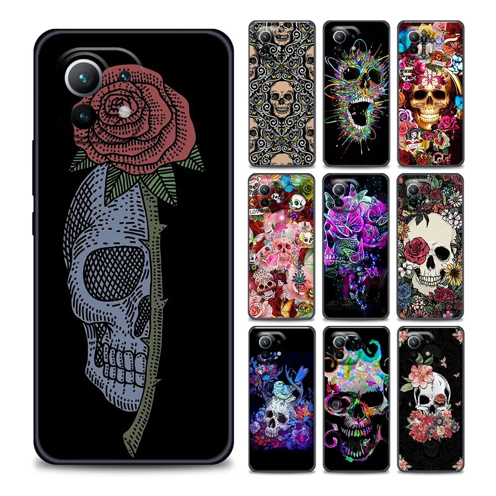 Retro Style Flower Skull Phone Case for Xiaomi Mi 11i 11 11X 11T Poco X3 Pro NFC M3 Pro F3 GT M4 Soft Silicone
Retro Style Flower Skull Phone Case for Xiaomi Mi 11i 11 11X 11T Poco X3 Pro NFC M3 Pro F3 GT M4 Soft Silicone