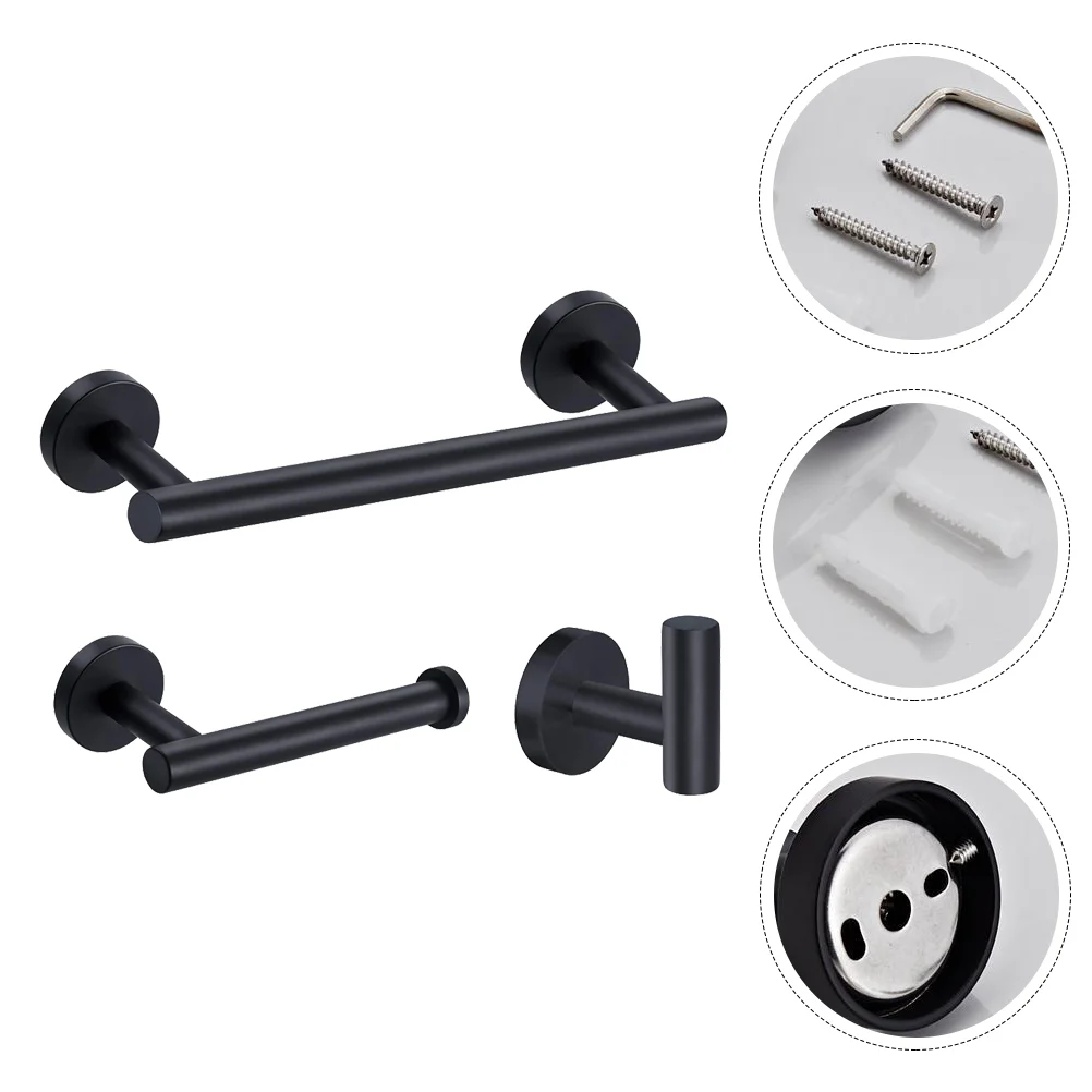 1 Set Bathroom Hanging Rack Hook Set Towel Rack Clothes Hook Set Sturdy Towel Rack Set for Dorm Home
1 Set Bathroom Hanging Rack Hook Set Towel Rack Clothes Hook Set Sturdy Towel Rack Set for Dorm Home