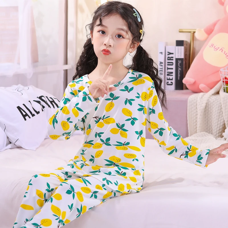 New Children's Pajamas Set Spring Autumn Girls Clothing Wear for 3-14T Kids Nightwear Long Sleeve Boys Unisex Pijama Loungewear
New Children's Pajamas Set Spring Autumn Girls Clothing Wear for 3-14T Kids Nightwear Long Sleeve Boys Unisex Pijama Loungewear