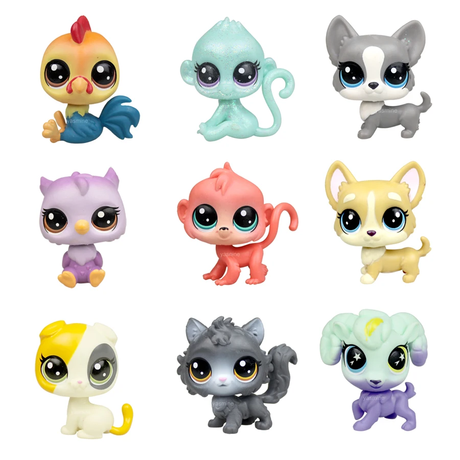 Mini Pet Shop Rooster Dog Cat Husky Rabbit Swanna Mobkey Animal Figure Toy lps#1-126
Mini Pet Shop Rooster Dog Cat Husky Rabbit Swanna Mobkey Animal Figure Toy lps#1-126