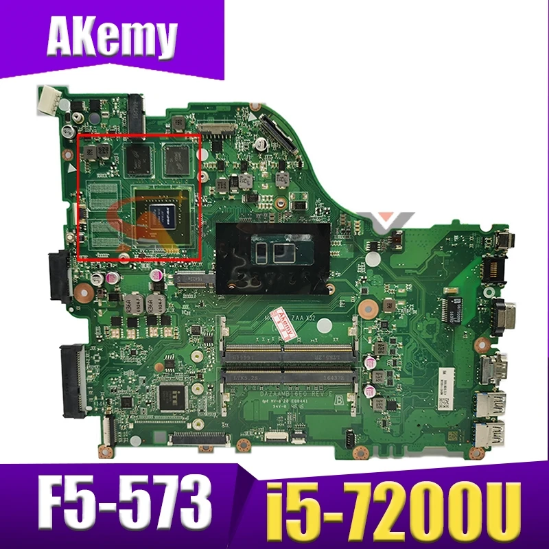 Akemy laptop Motherboard For ACER Aspire F5-573 i5-7200U Mainboard SR2ZU N16S-GT1-KB-A2 DDR4
Akemy laptop Motherboard For ACER Aspire F5-573 i5-7200U Mainboard SR2ZU N16S-GT1-KB-A2 DDR4