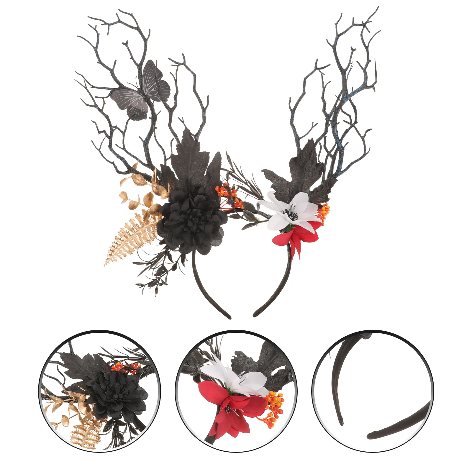 Festival Hair Bands Black Headband Carnival Decoration Accessory Women Plastic Cosplay Headdress Miss
Festival Hair Bands Black Headband Carnival Decoration Accessory Women Plastic Cosplay Headdress Miss