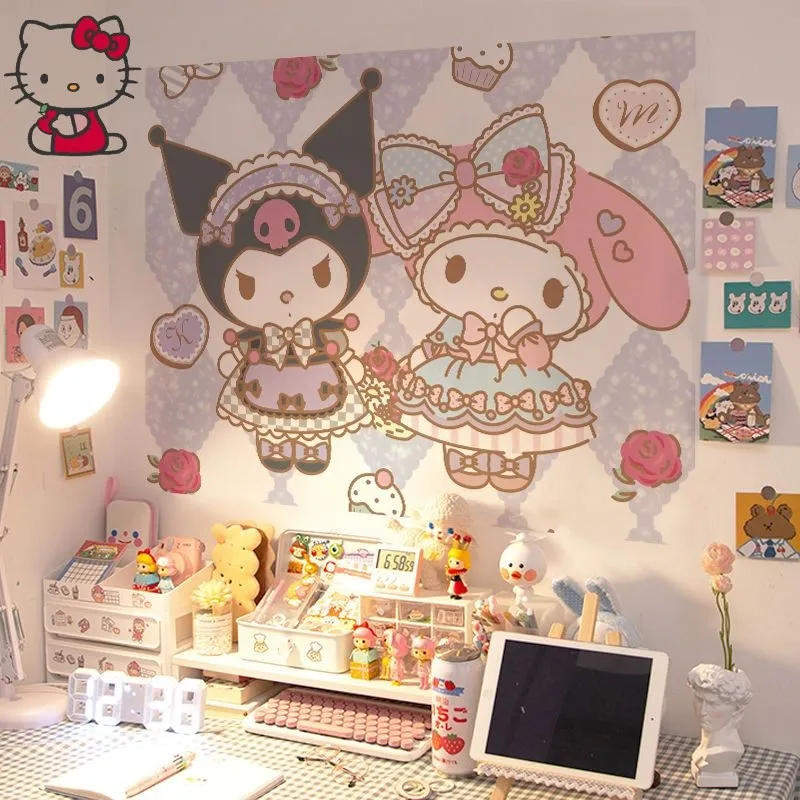 Аниме Hellokitty Kawaii Hd плакат обои студенческое общежитие Kuromi наклейки детская комната мультфильм украшение стены подарок игрушки
Аниме Hellokitty Kawaii Hd плакат обои студенческое общежитие Kuromi наклейки детская комната мультфильм украшение стены подарок игрушки
