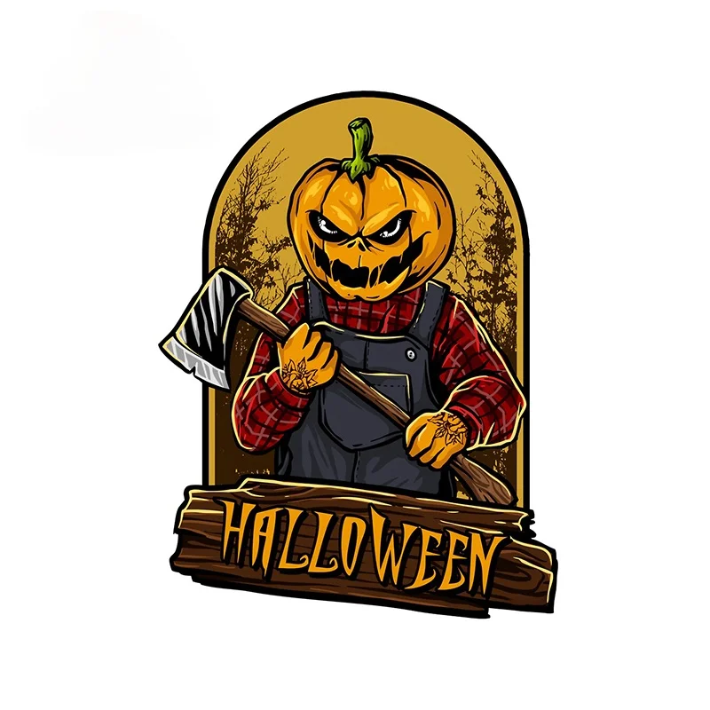 Personality for Pumpkin Killer Car Stickers Creative Custom Printing Scratch-proof Waterproof Vinyl Vehicle Decal 13cm X 9.8cm
Personality for Pumpkin Killer Car Stickers Creative Custom Printing Scratch-proof Waterproof Vinyl Vehicle Decal 13cm X 9.8cm