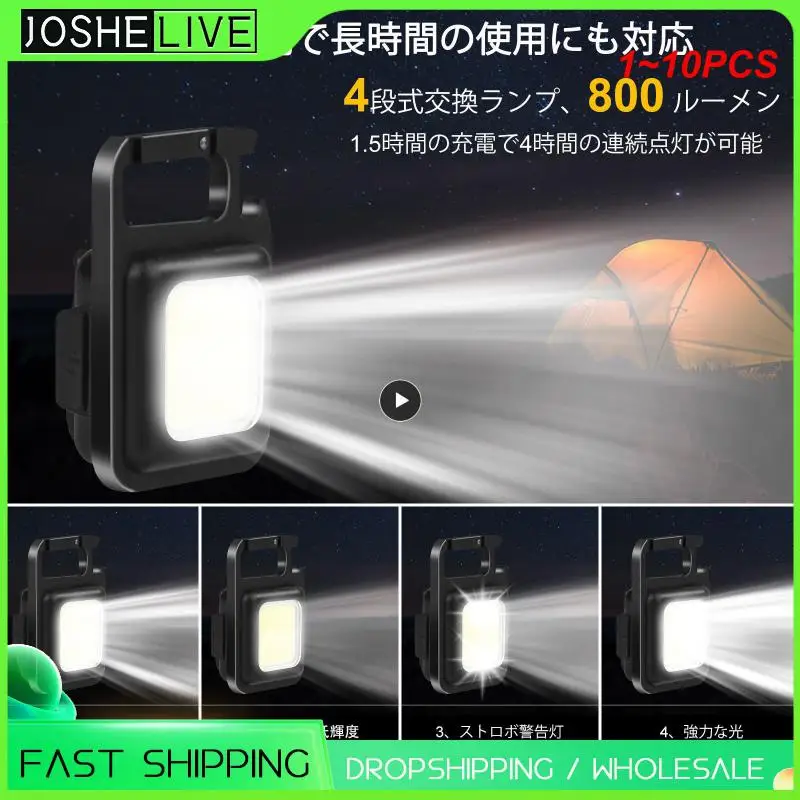 Портативный мини-фонарик с COB матрицей, лампа для осмотра, брелок, перезаряжаемая открывалка для бутылок, уличная лампа для экстренных ситуаций и походов, 1 ~ 10 шт.
Портативный мини-фонарик с COB матрицей, лампа для осмотра, брелок, перезаряжаемая открывалка для бутылок, уличная лампа для экстренных ситуаций и походов, 1 ~ 10 шт.