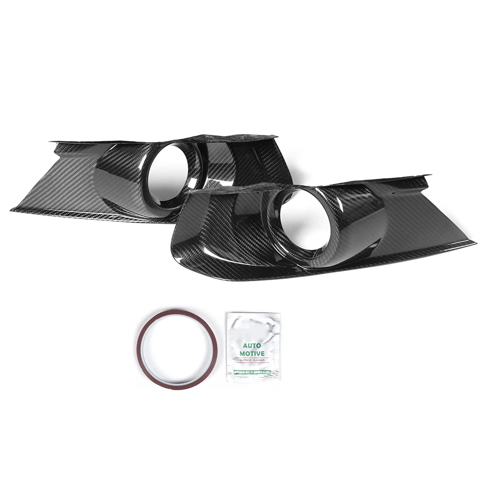 1 Pair Carbon Fiber Front Fog Light Cover Trim Fit for Ford Mustang All Model 2014-2018
1 Pair Carbon Fiber Front Fog Light Cover Trim Fit for Ford Mustang All Model 2014-2018