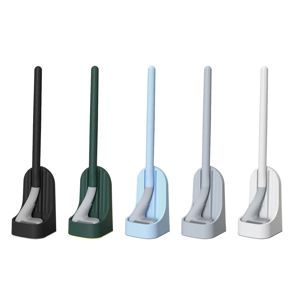 Golf Silicone Toilet Brush & Holder Set Flexible Wall-Mounted Toilet Bowl Brush Cleaner With Long-Handle For Bathroom Cleaning
Golf Silicone Toilet Brush & Holder Set Flexible Wall-Mounted Toilet Bowl Brush Cleaner With Long-Handle For Bathroom Cleaning