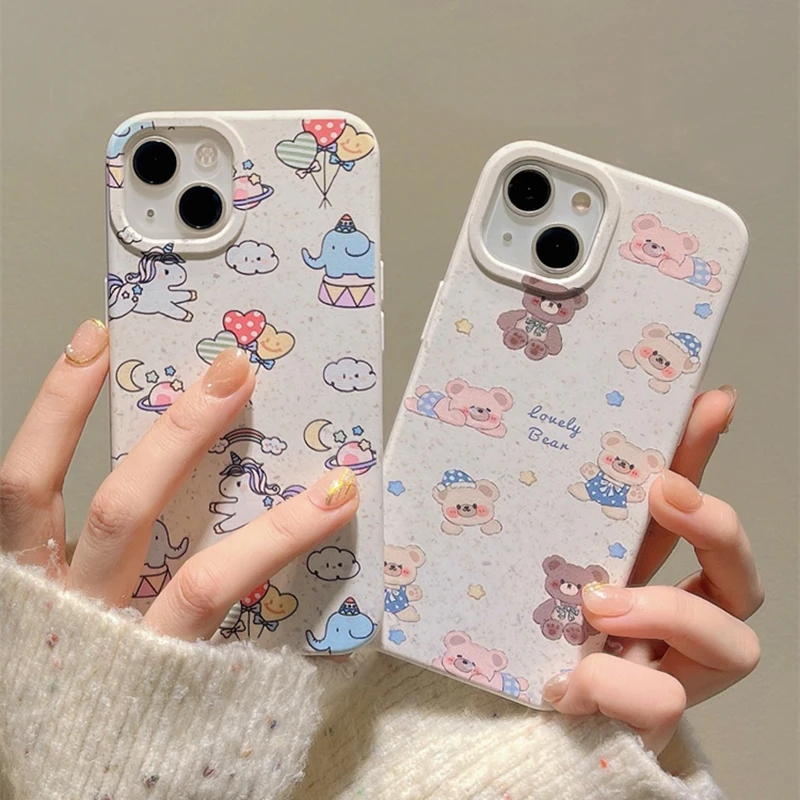 Cartoon Cute Bear Unicorn Phone Case For iPhone 13 11 12 14 Pro Max 14 Plus Soft Silicone Shockproof Cover Capa
Cartoon Cute Bear Unicorn Phone Case For iPhone 13 11 12 14 Pro Max 14 Plus Soft Silicone Shockproof Cover Capa
