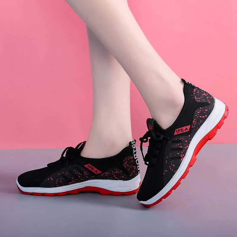 2022 Women Flat Shoes Breathable Sneakers Walking Stretch Casual Shoes Lace Up Mesh Female Sport Shoes Trainers Tenis Feminino
2022 Women Flat Shoes Breathable Sneakers Walking Stretch Casual Shoes Lace Up Mesh Female Sport Shoes Trainers Tenis Feminino