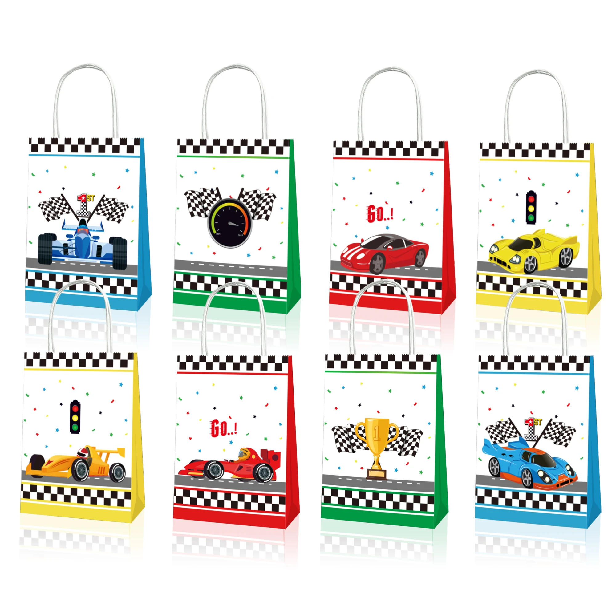 BD083 12Pcs Cool Car Race Racing Car Game Birthday Party Portable Packing Paper Tote Gift Bags Baby Shower Party Decorations
BD083 12Pcs Cool Car Race Racing Car Game Birthday Party Portable Packing Paper Tote Gift Bags Baby Shower Party Decorations