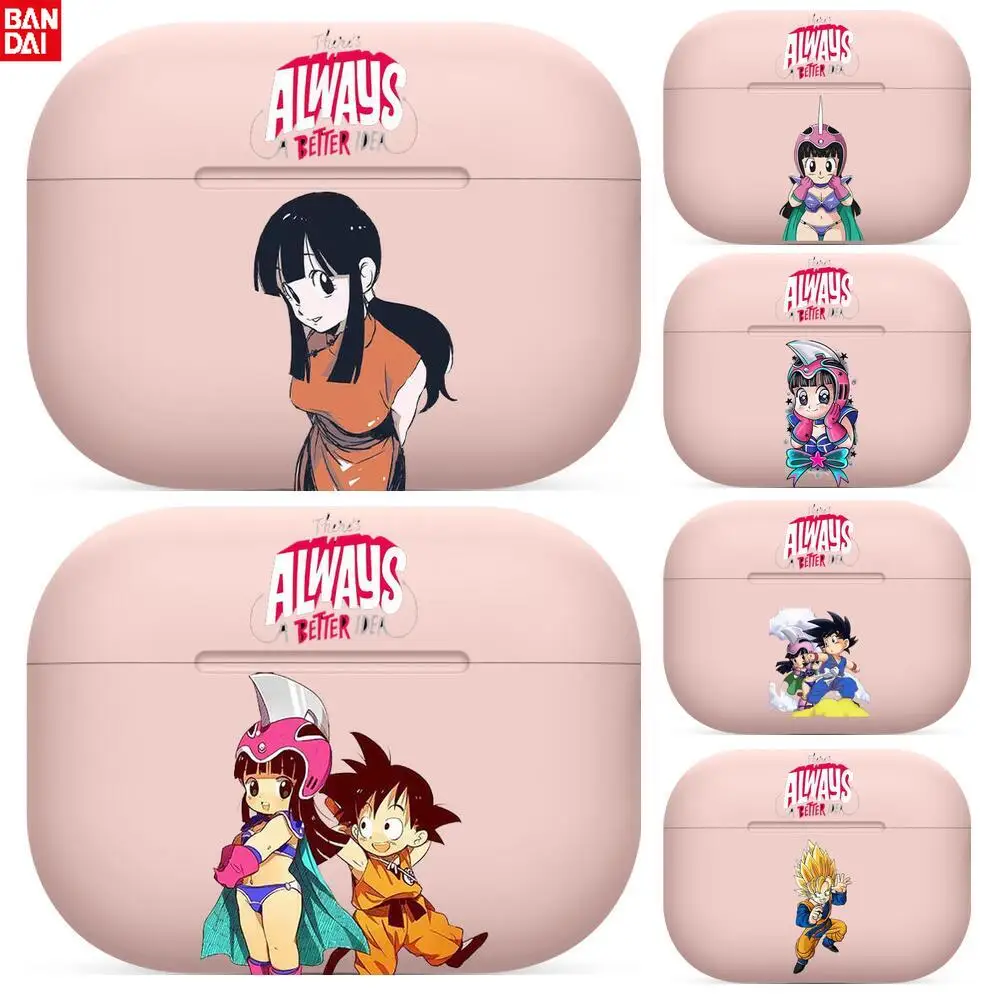 Чехол для наушников Dragon Ball Kiki чехол Airpods 1 2 из ТПУ с Bluetooth Air Pod pro розовый |