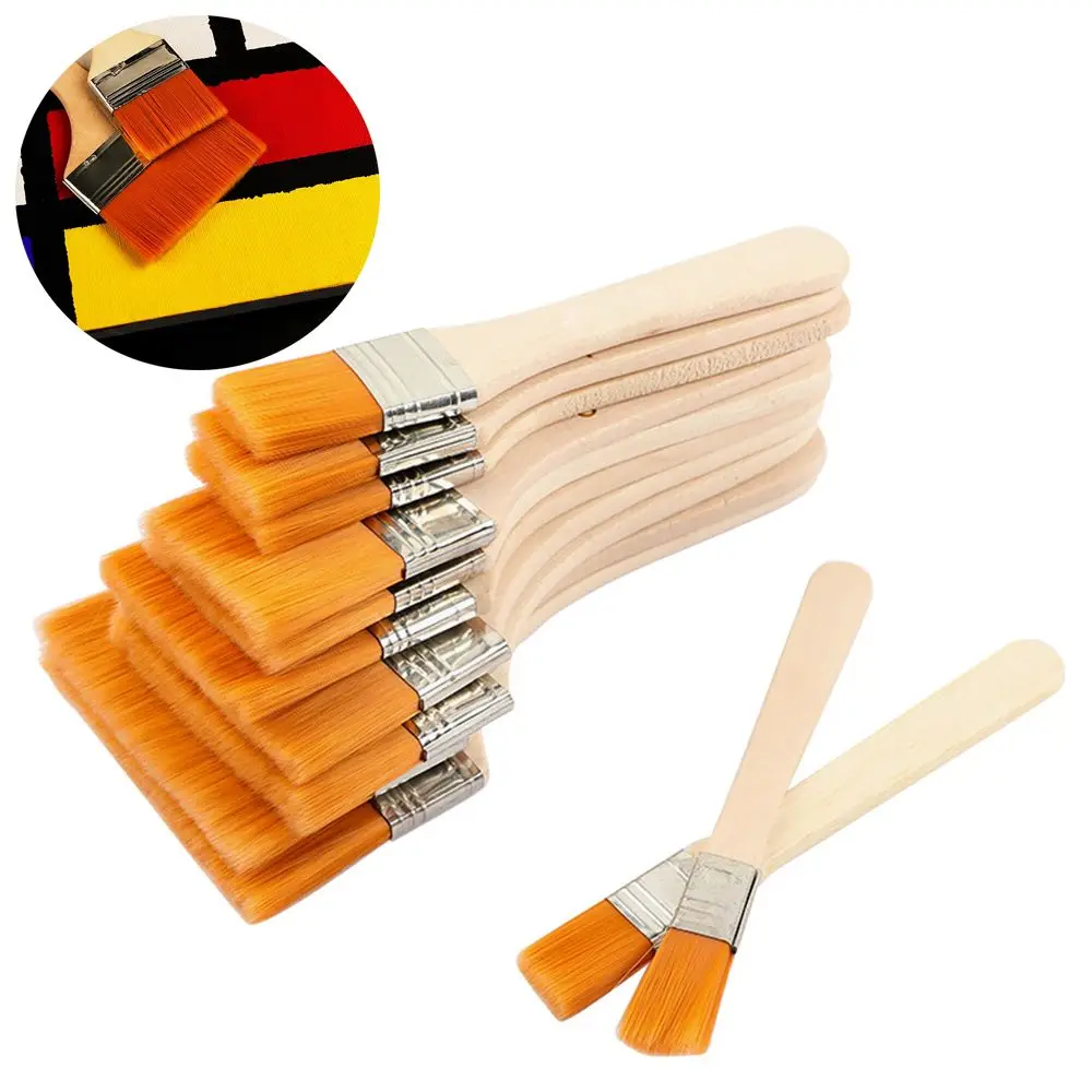 DIY Dust Cleaning Brush Nylon Hair Wooden Penholder Paint Brush Oil Painting Pen Scrubbing Brushes Paint Rollers
DIY Dust Cleaning Brush Nylon Hair Wooden Penholder Paint Brush Oil Painting Pen Scrubbing Brushes Paint Rollers