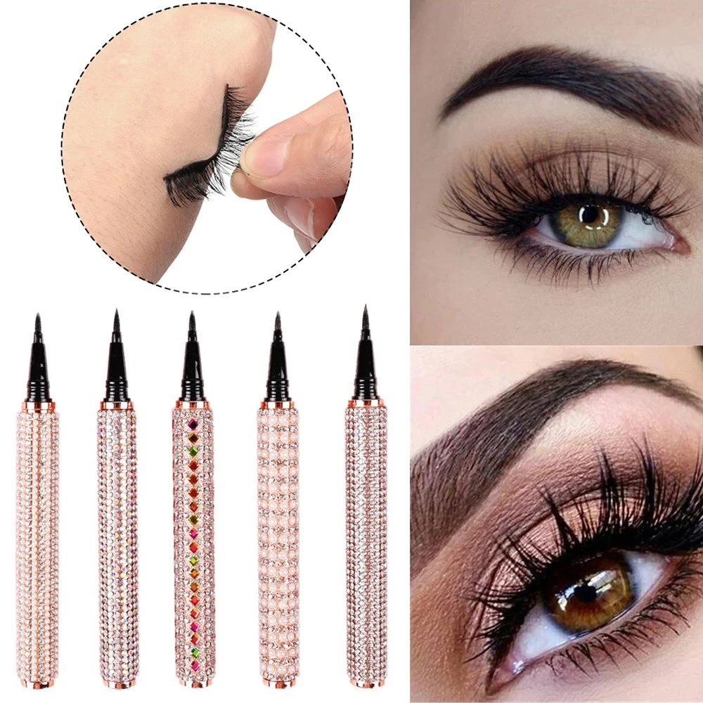 Black Magnetic Eyeliner Glue False Eyelash Extension Magic Self-adhesive Quick Dry Liquid Eyeliner Eye Makeup Korea Cosmetics
Black Magnetic Eyeliner Glue False Eyelash Extension Magic Self-adhesive Quick Dry Liquid Eyeliner Eye Makeup Korea Cosmetics