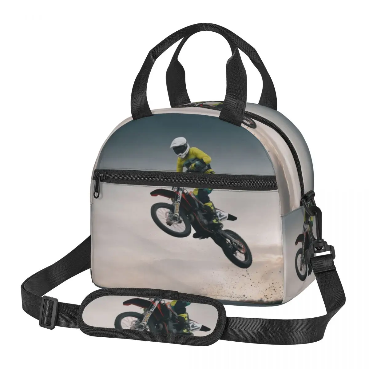 Thermal Lunch Box Bag for Women Kids Motocross Rider Food Storage Container Travel Picnic Bento Bag
Thermal Lunch Box Bag for Women Kids Motocross Rider Food Storage Container Travel Picnic Bento Bag