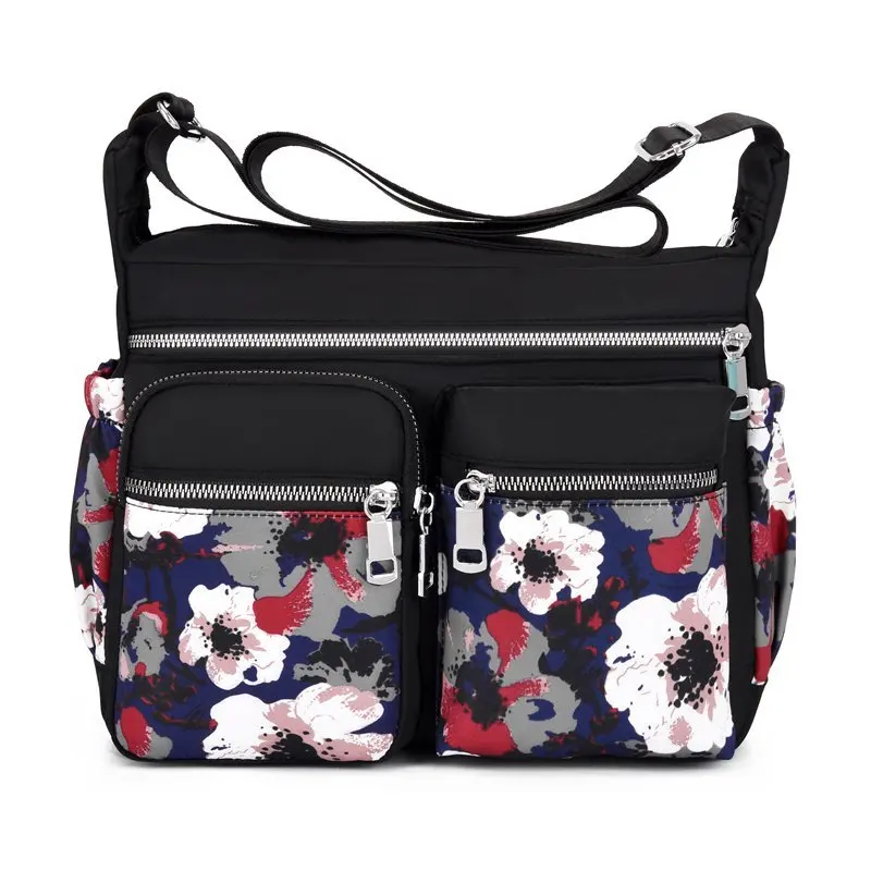 Women's Crossbody Bag Female Waterproof Nylon Flower Shoulder Messenger Bags Casual Top-handle Ladies Handbag Travel Tote Bag
Women's Crossbody Bag Female Waterproof Nylon Flower Shoulder Messenger Bags Casual Top-handle Ladies Handbag Travel Tote Bag