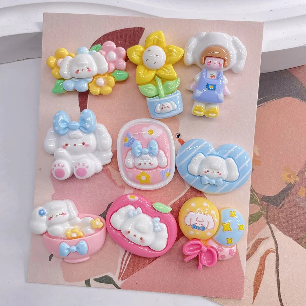 10pcs Cute Animal Dog Flatback Cabochons Embellishments for Bows DIY Phone Case Jewelry Hairpin Decoration Resin Accessories
10pcs Cute Animal Dog Flatback Cabochons Embellishments for Bows DIY Phone Case Jewelry Hairpin Decoration Resin Accessories