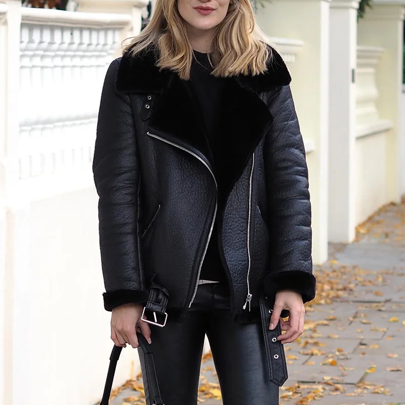Ailegogo-jaqueta De Couro Ecológico Feminina, Casual, Outono, Couro Sintético, Faixas, Zíper, Streetwear, Motociclista, Casaco
Ailegogo-jaqueta De Couro Ecológico Feminina, Casual, Outono, Couro Sintético, Faixas, Zíper, Streetwear, Motociclista, Casaco