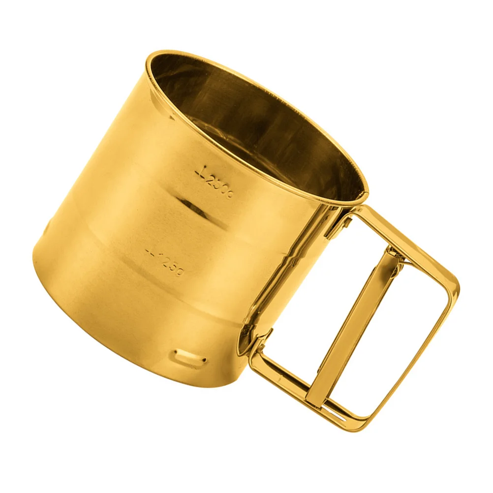 Kitchen Bake Tool Supply Handheld Flour Sifter Baking Flour Shaker Hand Press Flour Sifter Coffee Mesh Shaker Hand Flour Squeeze
Kitchen Bake Tool Supply Handheld Flour Sifter Baking Flour Shaker Hand Press Flour Sifter Coffee Mesh Shaker Hand Flour Squeeze