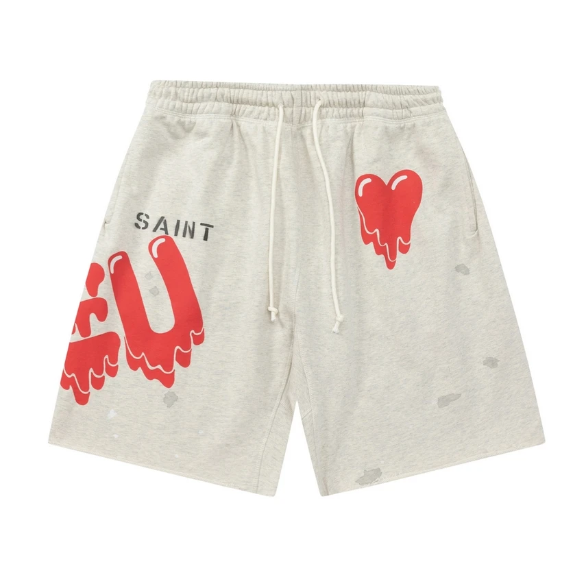 Men Women Drawstring Joggers Dissolved Love Print Painted Summer Shorts Washed Oversized Casual Five-point Pants
Men Women Drawstring Joggers Dissolved Love Print Painted Summer Shorts Washed Oversized Casual Five-point Pants