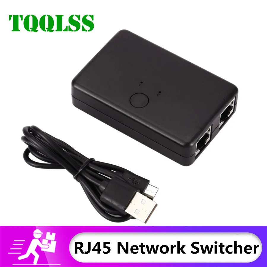 2 Ports 100Mbps RJ45 Network Switch LAN Internet Internal Ethernet Switcher harer Network Cable Connector Sharing Adapter Hub
2 Ports 100Mbps RJ45 Network Switch LAN Internet Internal Ethernet Switcher harer Network Cable Connector Sharing Adapter Hub