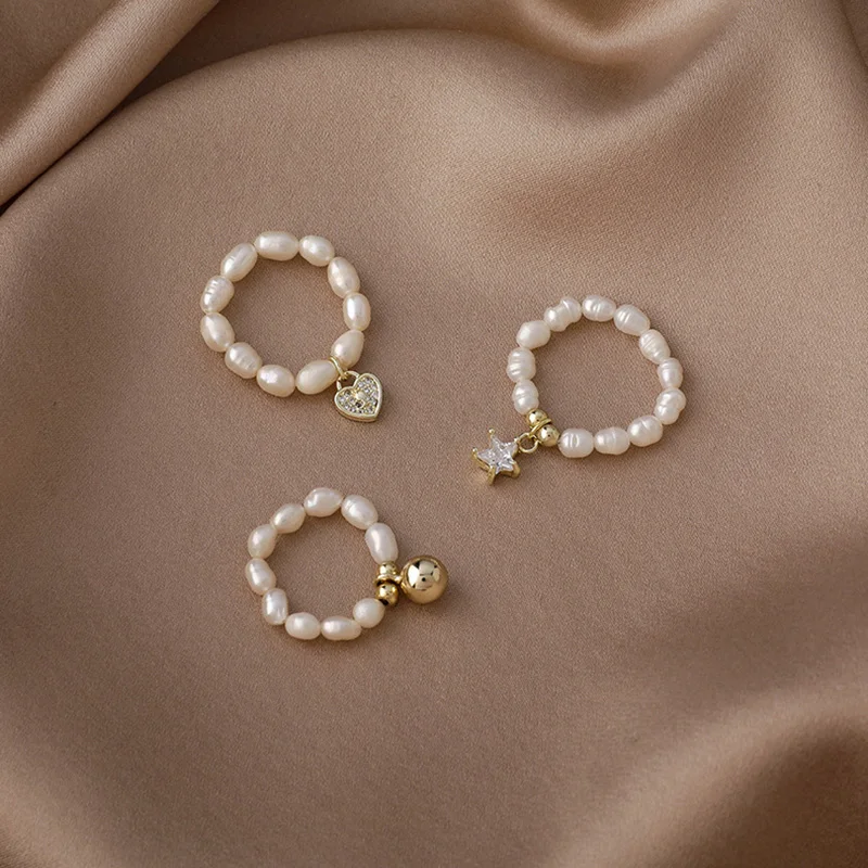 2022 New Natural Pearl Elastic String Beaded Rings Women for Ins Fashion Knuckle Ring Girls Luxury Jewelry Accessories Wholesale
2022 New Natural Pearl Elastic String Beaded Rings Women for Ins Fashion Knuckle Ring Girls Luxury Jewelry Accessories Wholesale