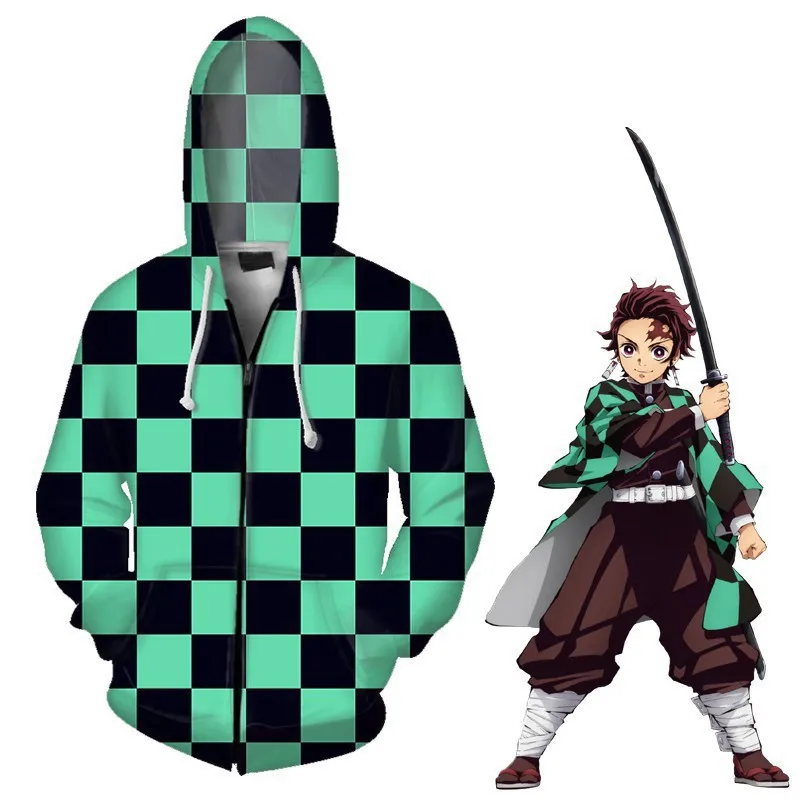 Demon Slayer Hoodies Cosplay Costume 3D Printed Zipper Men Fashion Women Long Sleeve Hooded Casual Streetwear Pullover Tops
Demon Slayer Hoodies Cosplay Costume 3D Printed Zipper Men Fashion Women Long Sleeve Hooded Casual Streetwear Pullover Tops