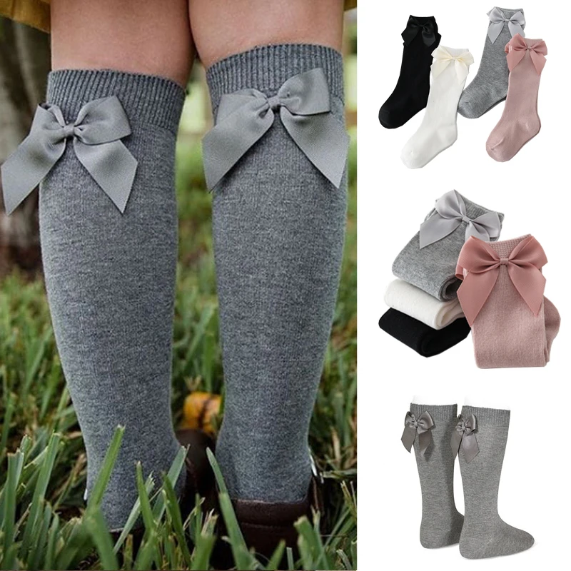 2023 Baby Girls Socks New Toddlers Girl Big Bow Knee High Long Soft Kids Socks Bowknot 100% Cotton 0-3 Years Newborn Stockings
2023 Baby Girls Socks New Toddlers Girl Big Bow Knee High Long Soft Kids Socks Bowknot 100% Cotton 0-3 Years Newborn Stockings