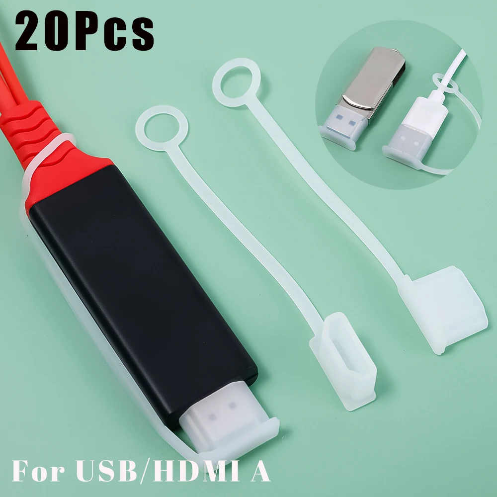 20Pcs Dust Plug for USB A Charging Extension Transfer Data Line Cable Stopper Covers Charger Protector Cap Plug with Rope
20Pcs Dust Plug for USB A Charging Extension Transfer Data Line Cable Stopper Covers Charger Protector Cap Plug with Rope