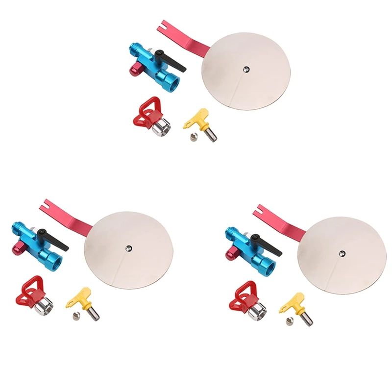 3X 7/8Inch Universal Spray Guide Tool For Wagner For Wagner Airless Paint Sprayer With Anti-Splash Baffle 517 Tip
3X 7/8Inch Universal Spray Guide Tool For Wagner For Wagner Airless Paint Sprayer With Anti-Splash Baffle 517 Tip