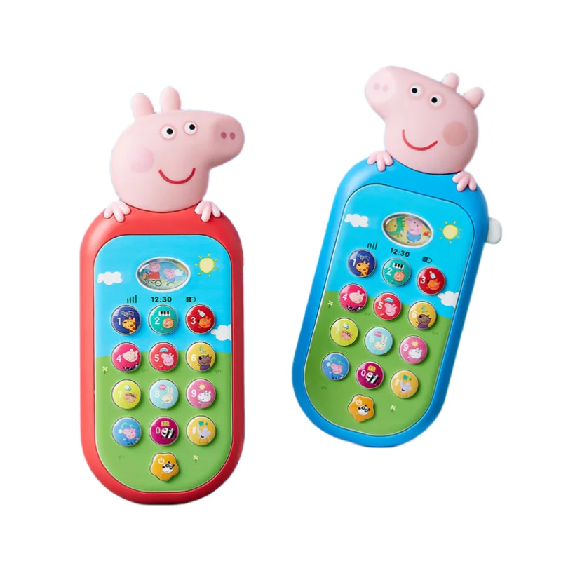 Peppa Pig George Pig New Anime Peripheral Kawaii Cute Cartoon Baby Puzzle Simulation Phone Creative Children Toy Gift Wholesale
Peppa Pig George Pig New Anime Peripheral Kawaii Cute Cartoon Baby Puzzle Simulation Phone Creative Children Toy Gift Wholesale