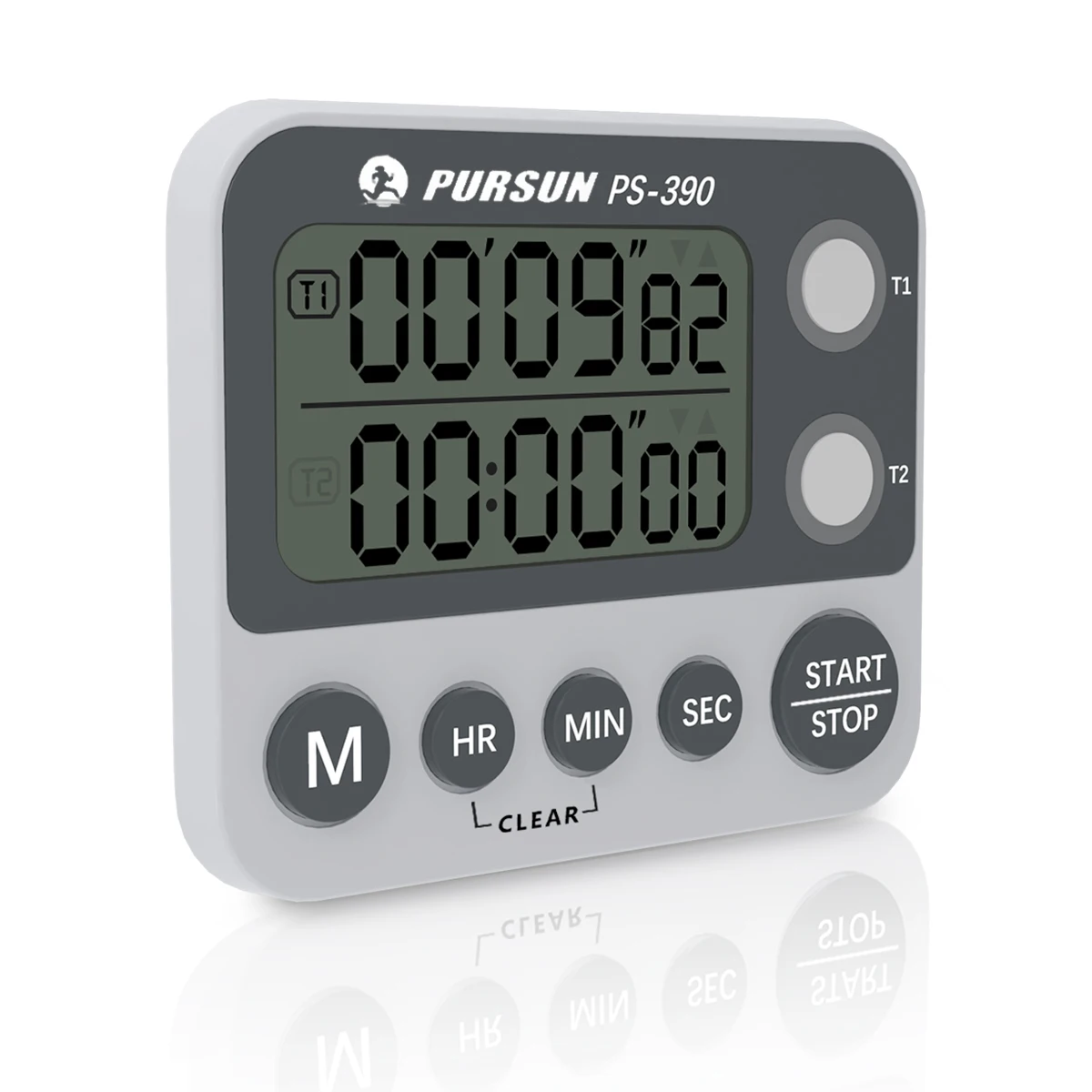 Digital Kitchen Dual Timer Cooking Timer Stopwatch Loud Alarm Count-Up & Count Down Timer with Magnetic Back & Adjustable
Digital Kitchen Dual Timer Cooking Timer Stopwatch Loud Alarm Count-Up & Count Down Timer with Magnetic Back & Adjustable
