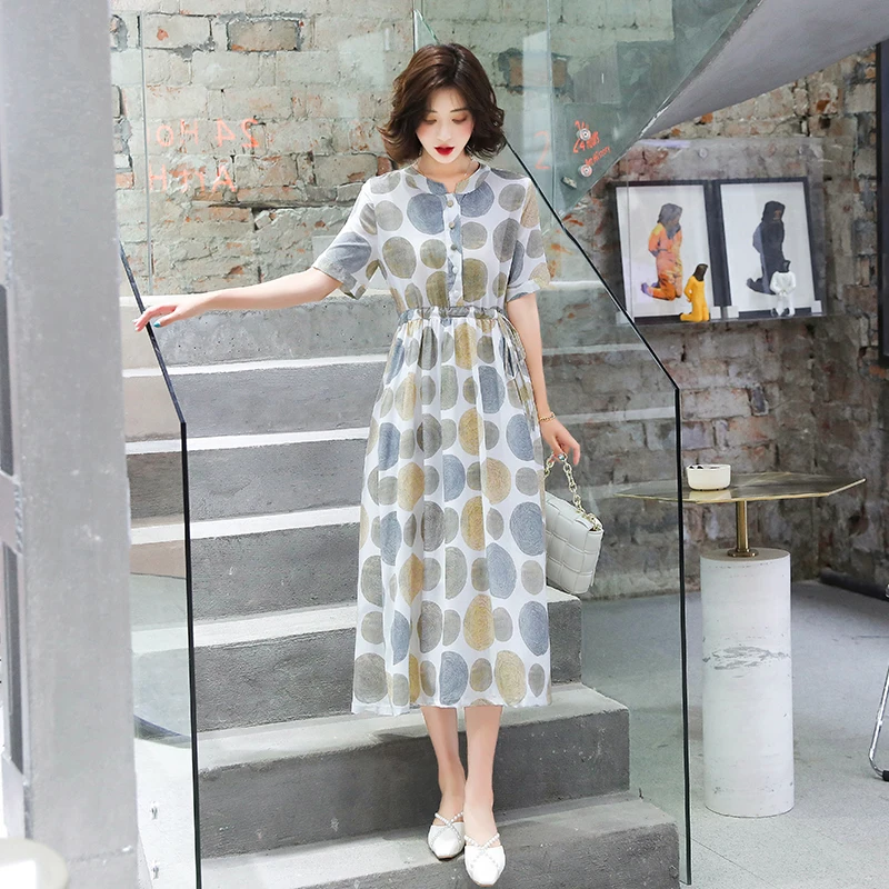 Make cotton and linen dress female temperament of the new women's new summer summer fashion summer wear linen skirt
Make cotton and linen dress female temperament of the new women's new summer summer fashion summer wear linen skirt