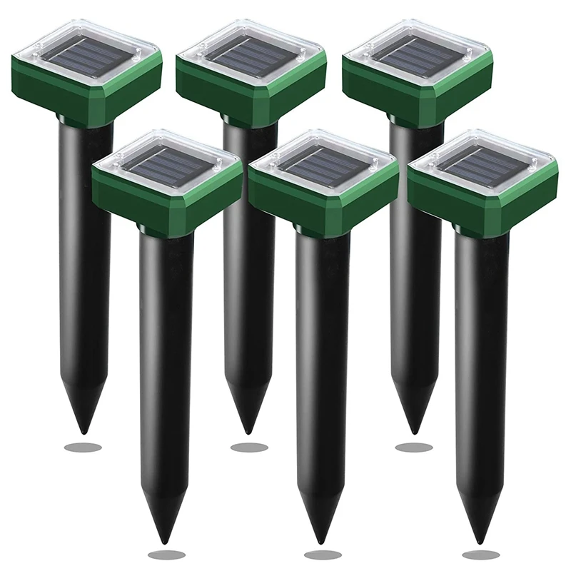 Solar Mole Repellent Stakes Sonic Vole Repeller Gopher Deterrent Spikes-Get Rid Of Burrowing Animals Waterproof
Solar Mole Repellent Stakes Sonic Vole Repeller Gopher Deterrent Spikes-Get Rid Of Burrowing Animals Waterproof