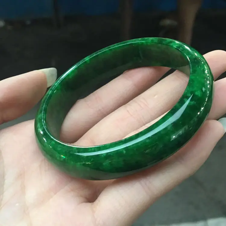 Natural 100% real jadeite green Jade bangle flat bar jadeite bangle green jade for woman temperament gift bracelets good luck
Natural 100% real jadeite green Jade bangle flat bar jadeite bangle green jade for woman temperament gift bracelets good luck