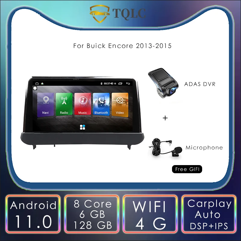 Android 11.0 Car Radio Stereo For Buick Encore 9.66 Inch Carplay GPS Wifi Multimedia System Navigation Head Unit 2013-2015
Android 11.0 Car Radio Stereo For Buick Encore 9.66 Inch Carplay GPS Wifi Multimedia System Navigation Head Unit 2013-2015