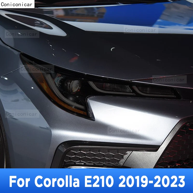 Car Headlight Protection Smoked Black Tint Anti-Scratch Protective Film TPU Stickers For Corolla E210 2019-2023 Accessories
Car Headlight Protection Smoked Black Tint Anti-Scratch Protective Film TPU Stickers For Corolla E210 2019-2023 Accessories