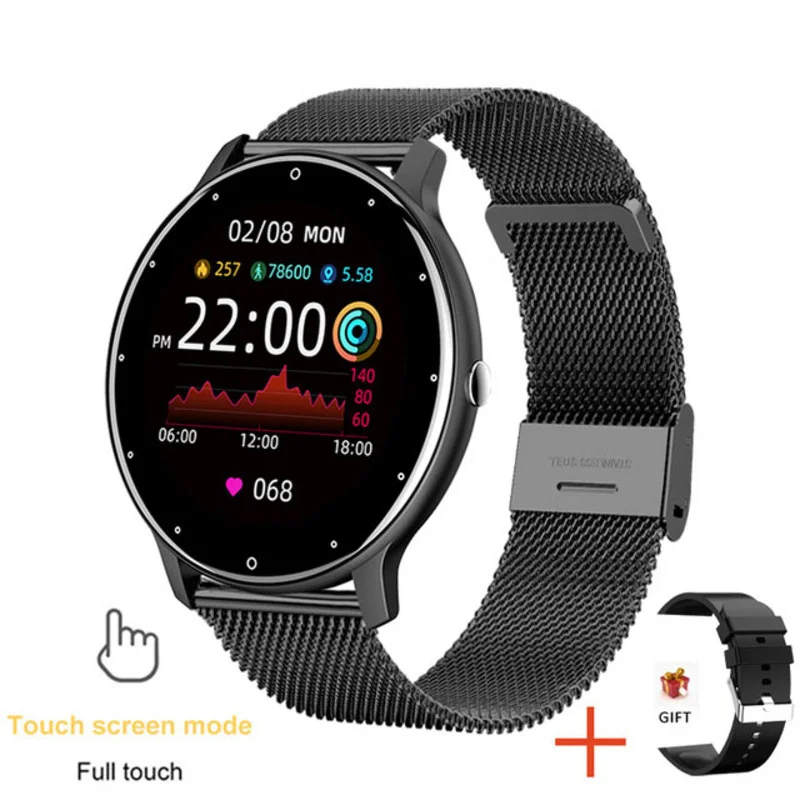 2021 New Smart watch Ladies Full touch Screen Sports Fitness watch IP67 waterproof Bluetooth For Android iOS Smart watch Female
2021 New Smart watch Ladies Full touch Screen Sports Fitness watch IP67 waterproof Bluetooth For Android iOS Smart watch Female