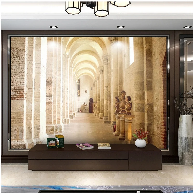 Custom 3D Murals Wallpaper Stylish Retro Nordic Corridor 3D Wall Painting Restaurant Cafe Background Wall Papel Pintado De Pared
Custom 3D Murals Wallpaper Stylish Retro Nordic Corridor 3D Wall Painting Restaurant Cafe Background Wall Papel Pintado De Pared