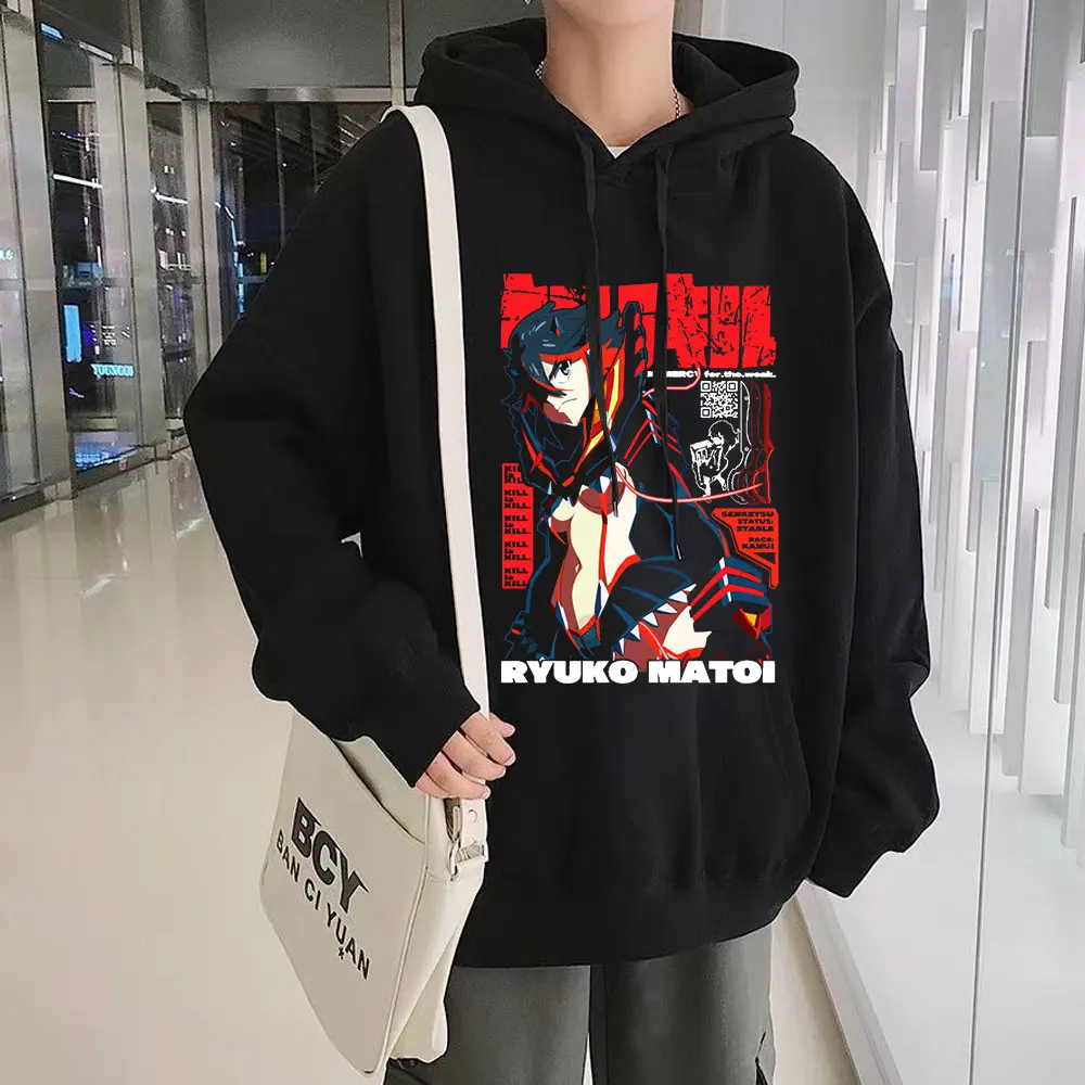 Винтажная толстовка с аниме Cool KILL La KILL Matoi Ryuuko, зимняя модная толстовка, популярный мужской пуловер с флисовой подкладкой в стиле Манга
Винтажная толстовка с аниме Cool KILL La KILL Matoi Ryuuko, зимняя модная толстовка, популярный мужской пуловер с флисовой подкладкой в стиле Манга