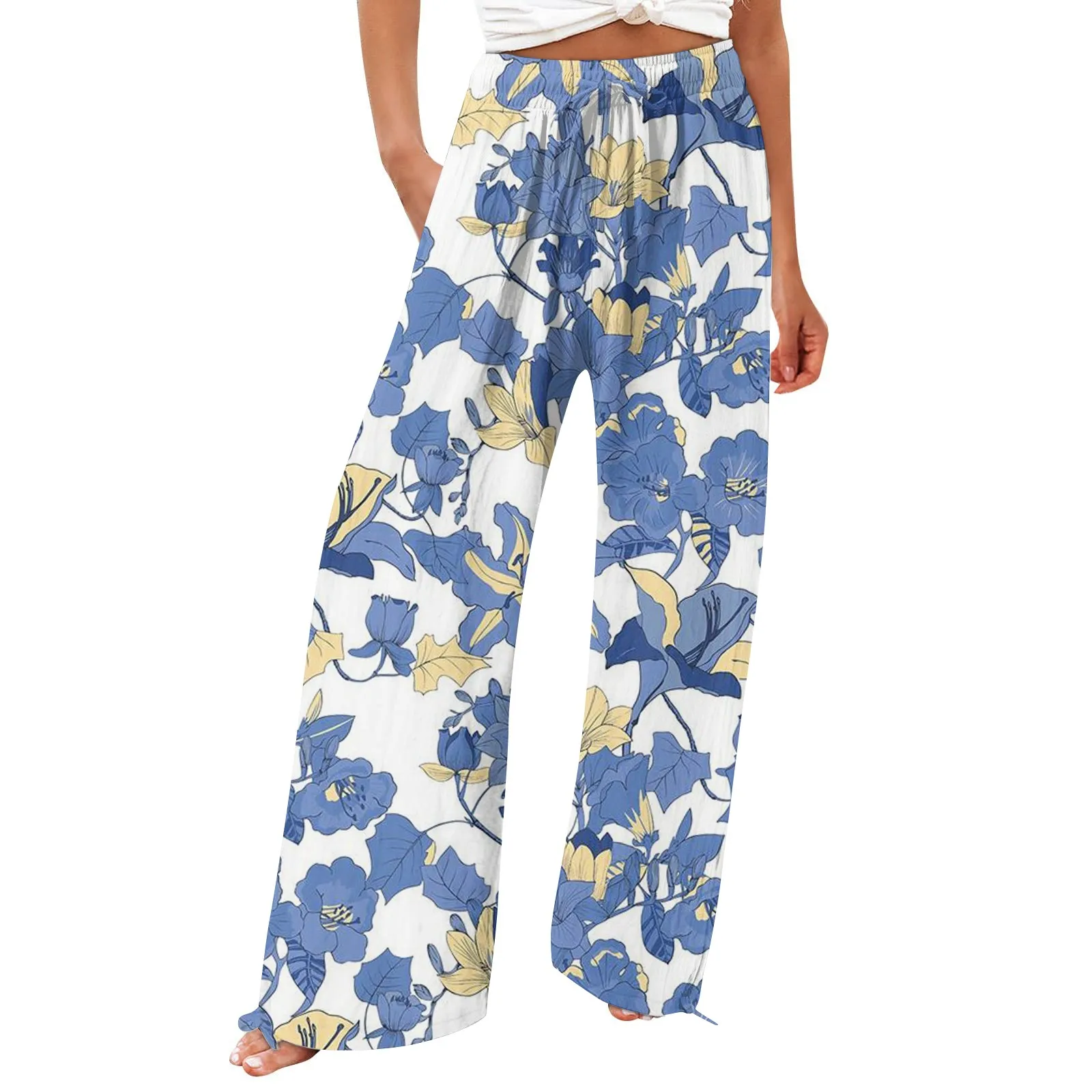 Брюки женские с широкими штанинами и высокой талией, 2023
Брюки женские с широкими штанинами и высокой талией, 2023