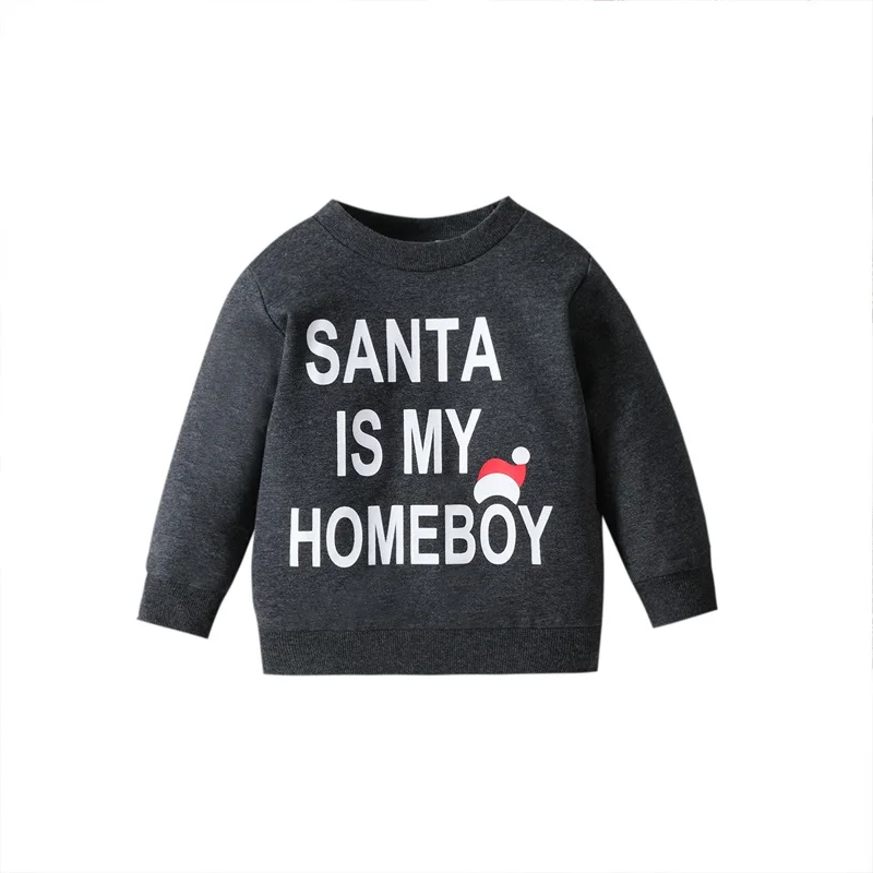 Baby Boys Christmas Sweatshirts Long Sleeve Crewneck Hat Letter Print Pullover Toddler Winter Tops
Baby Boys Christmas Sweatshirts Long Sleeve Crewneck Hat Letter Print Pullover Toddler Winter Tops