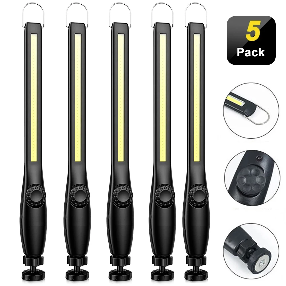 New COB LED Flashlight Magnetic Work Light USB Rechargeable Torch Hook Portable Lantern Inspection Light Camping Car Repair Lamp
New COB LED Flashlight Magnetic Work Light USB Rechargeable Torch Hook Portable Lantern Inspection Light Camping Car Repair Lamp