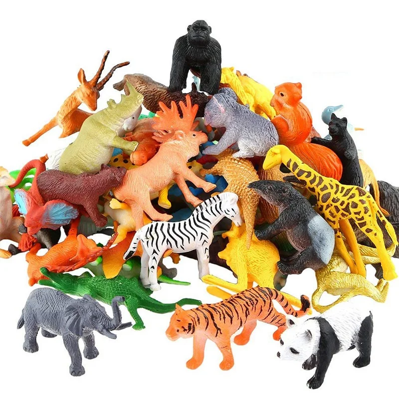 5-53Pcs/set Animal Toy Simulation Mini Jungle Dinosaur Wildlife Model Wild Zoo Plastic Collection KidsModel Action Character Toy
5-53Pcs/set Animal Toy Simulation Mini Jungle Dinosaur Wildlife Model Wild Zoo Plastic Collection KidsModel Action Character Toy