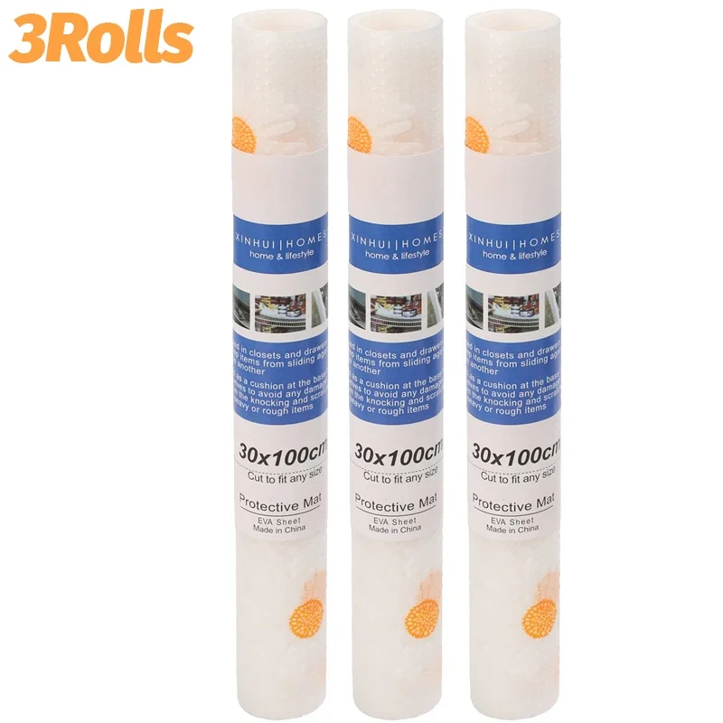 Нескользящие коврики для шкафа ЭВА 30x100 см 
Нескользящие коврики для шкафа ЭВА 30x100 см