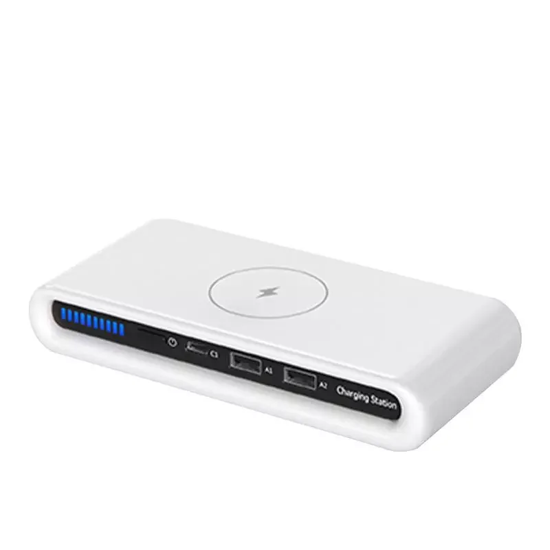 USB Charger Station Wireless Charger 4 In 1 15W Fast Charging Station With Smart Phone Earphone For Home
USB Charger Station Wireless Charger 4 In 1 15W Fast Charging Station With Smart Phone Earphone For Home