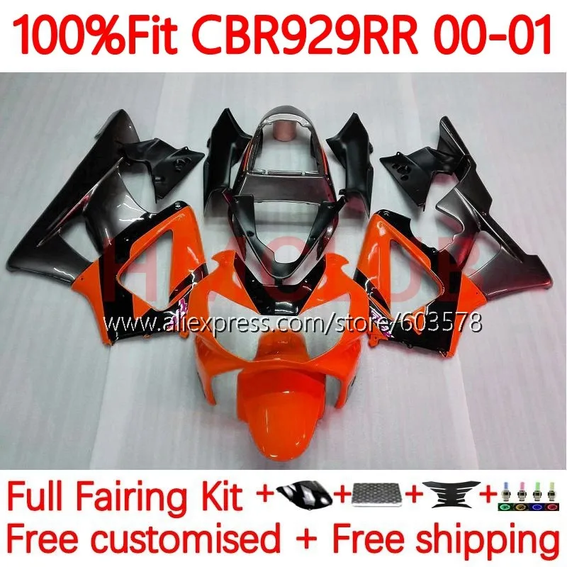 Injection For HONDA CBR929RR CBR900 CBR929 RR CBR 900RR 929RR 900 929 RR 2000 2001 CBR900RR 00 01 Fairing 117No.126 orange grey
Injection For HONDA CBR929RR CBR900 CBR929 RR CBR 900RR 929RR 900 929 RR 2000 2001 CBR900RR 00 01 Fairing 117No.126 orange grey